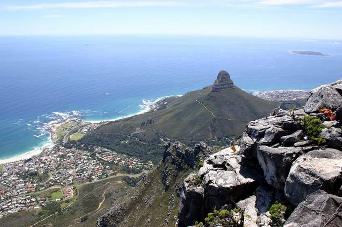 Blick auf Lions Head